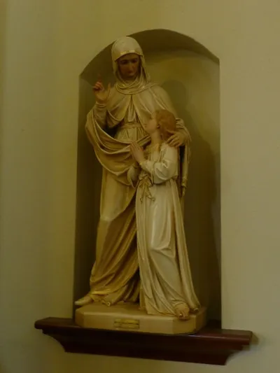 St. Anne statue.