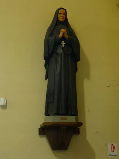 Mother Cabrini statue.