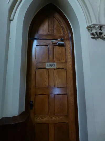 Chapel entrance.