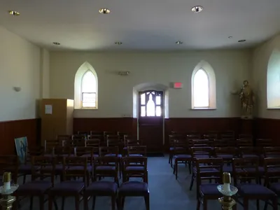 Back of the chapel.