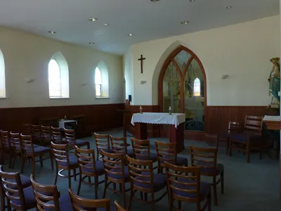 From back right corner.