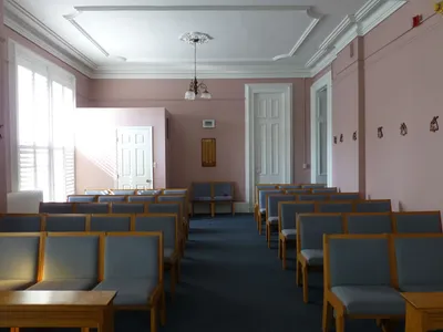 Back of the chapel.