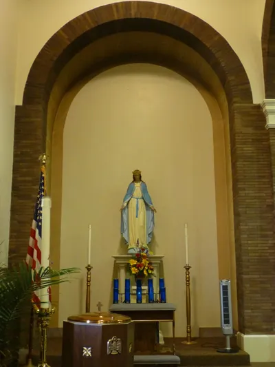 Left side shrine.