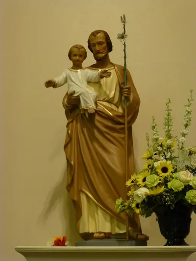 Statue of St. Joseph.