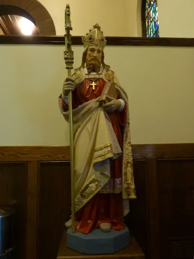 Statue of St. Patrick.
