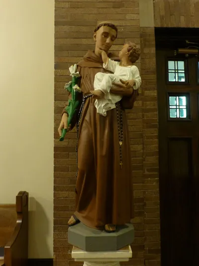 St. Anthony statue.