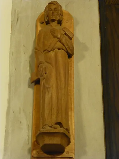 St. Joseph statue.
