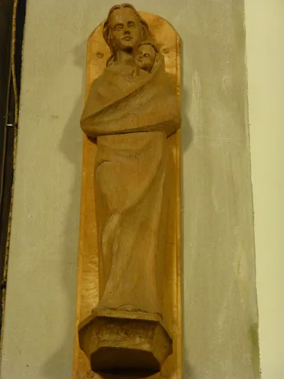 Our Lady statue.