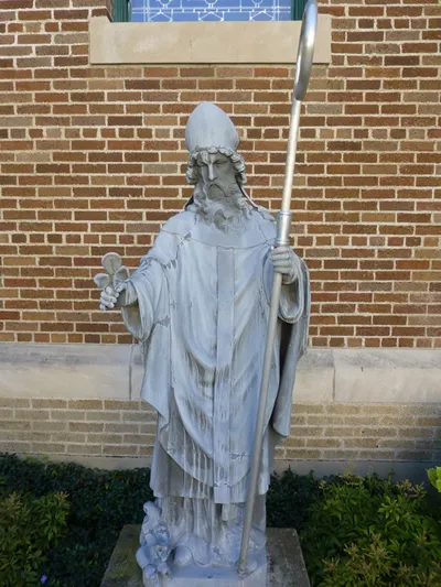 Statue of St. Patrick.