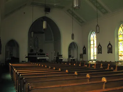 View from back left corner.