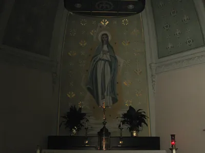 Painting of Our Lady.