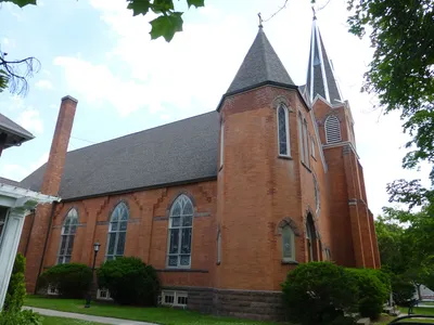 Left side.