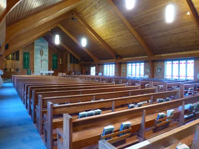 From back left corner.