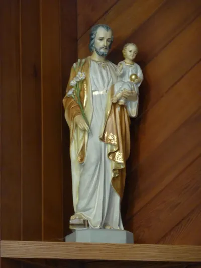 Statue of St. Joseph.