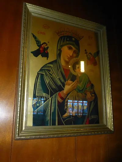 Our Lady of Perpetual Help icon.