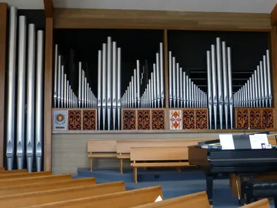 Pipe organ from the University of Notre Dame.