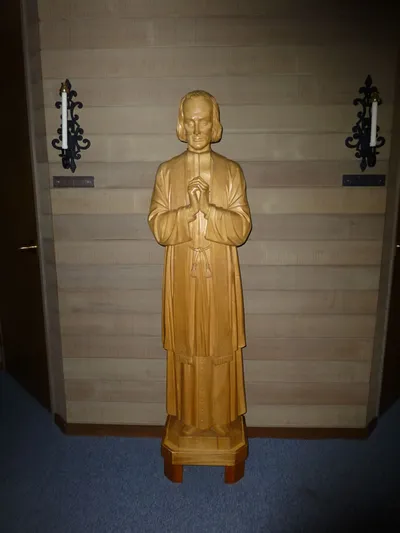 Statue of St. John Neuman.