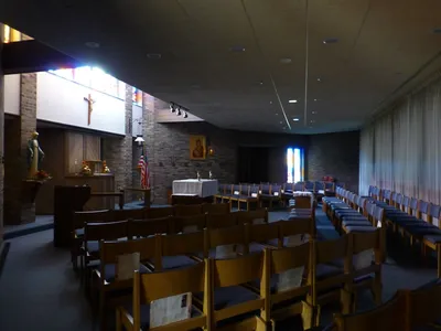 From back left corner.
