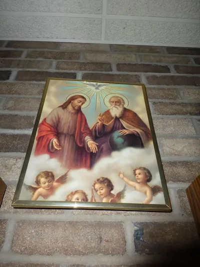 Blessed Trinity painting.