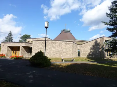 From right angle.