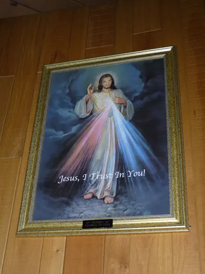 Divine Mercy image.
