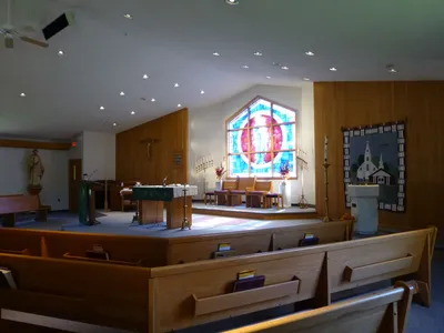 From back right corner.