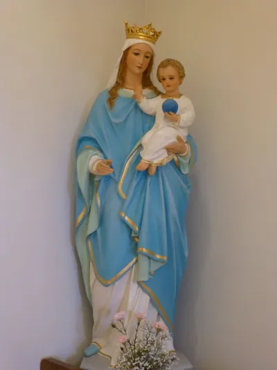 Our Lady of Victory statue.