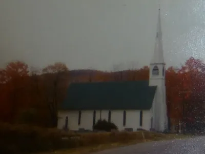 Exterior of second Rexville church.