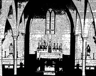 Interior, 1952. Source: Catholic Courier