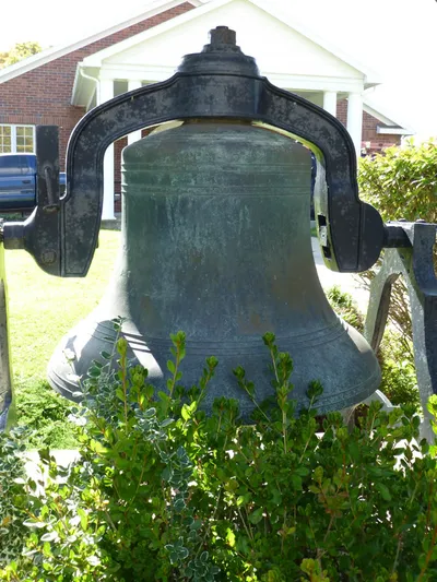 Bell from former church.
