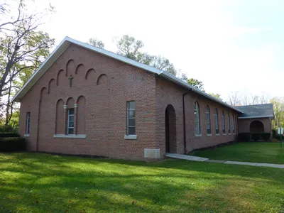 Hartman hall from front.