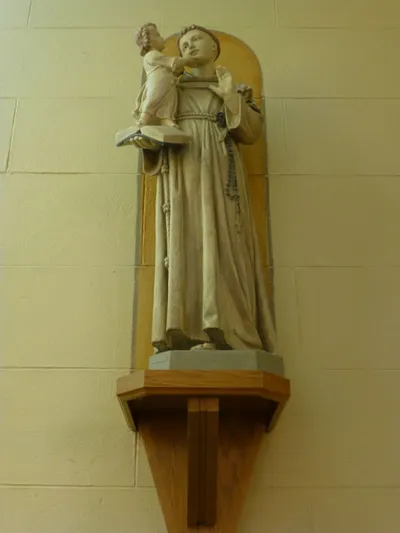 Statue of St. Anthony.