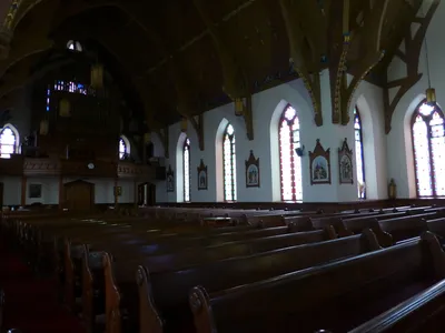 From front right corner.