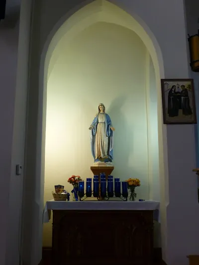 Left side altar.
