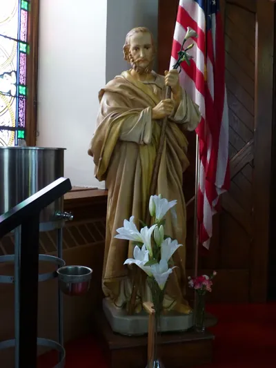 Statue of St. Joseph.