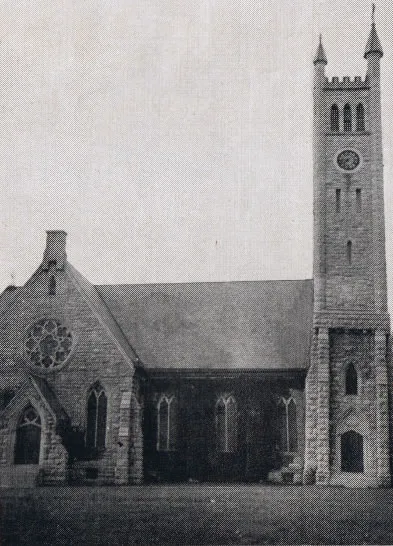 Exterior of church, 1939. Source: Catholic Courier Golden Jubilee Edition: 1889-1939