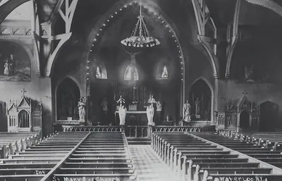 Interior in 1870.