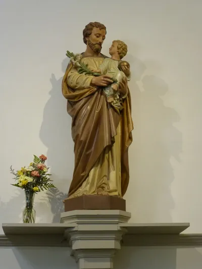 Statue of St. Joseph.