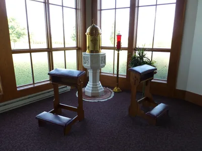 Adoration area.