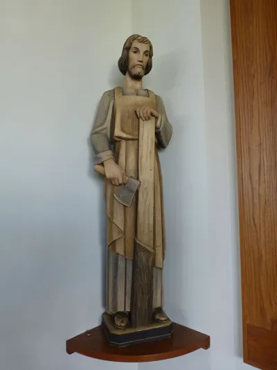 St. Joseph statue.