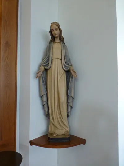 Our Lady statue.