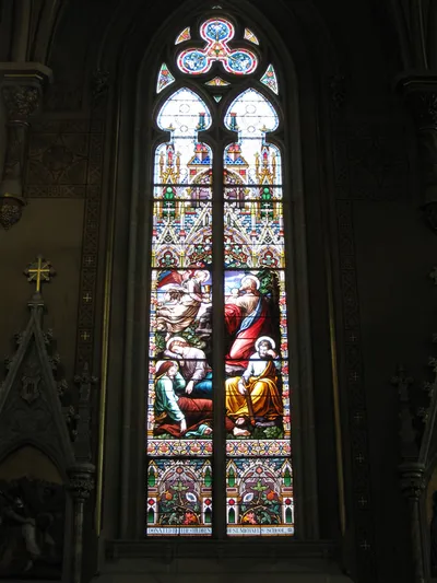 Ceiling of narthex.