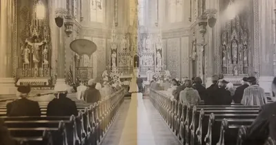 Upper section of "The Three Kings."