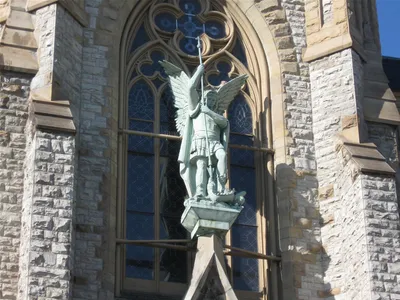 Base of the church.