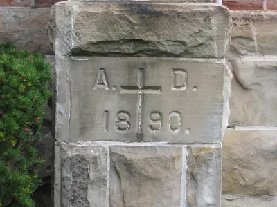 Corner stone.