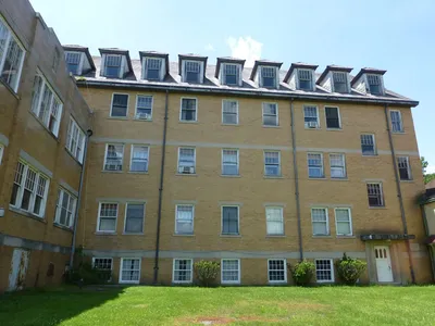 Attachment to north building.