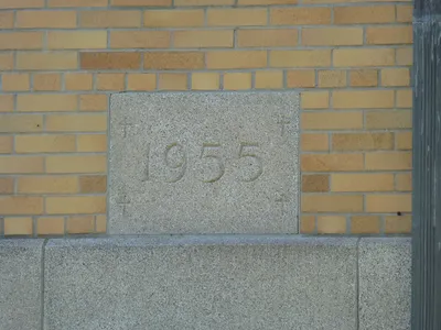 Cornerstone on south building.