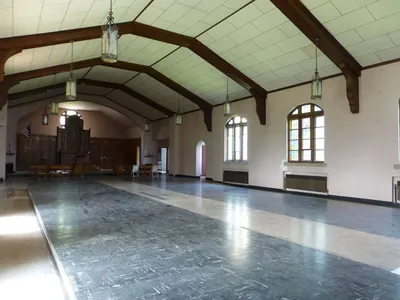 From back left corner.