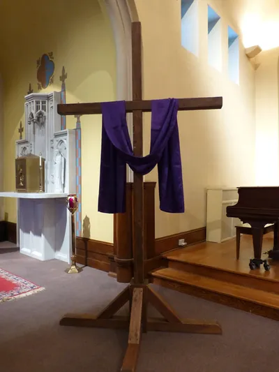 Lenten cross.