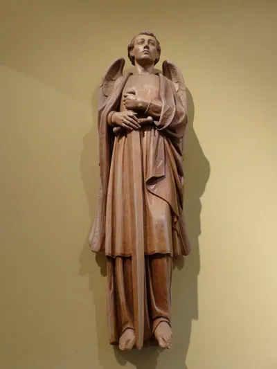 Statue of St. Michael.